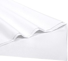 Versatile White Cotton Muslin Fabric 59″x19.6″ – Perfect for Embroidery Projects