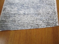 Holly Hunt Reflecting Pool Blue Grey Velvet Silver Print fabric 2 choices