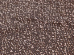 1 Yard 22″ X 44″ Autumn Accents Jo-Ann’s Exclusive Fabric Black With Orange Dots