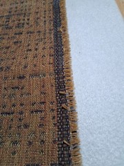 2.2 yards Blue Charcoal Gray Multi-Color Weave Upholstery Fabric 56″ x 80″ 3 lbs