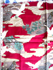 YEAR OF THE DRAGON MODA FABRIC OOP +2 Assorted Size Pieces (3) Asian Designs