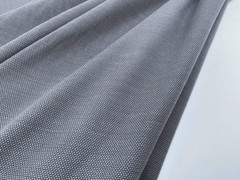 PURE WOOL SUPER 150’s GREY BASKET WEAVE FINE TAILORING MADE IN ITALY E153