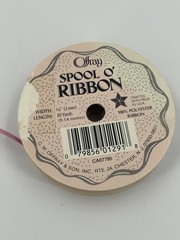 Offray Spool O’ Ribbon 1/8″ Mauve Pink 10 Yards 100% Polyester Trim Craft USA