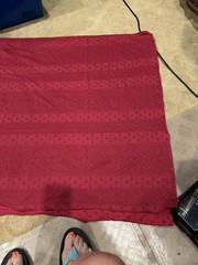 Burgundy Knit Fabric 61×75