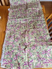 Vtg Hoffman International Fabrics Screen Print Boughs Of Holly 64×44 Upholstery