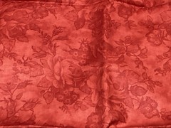 MODA “A Yuletide Blessing” Fig Tree Quilts Red Remnant Fabric 28” L By 44” W