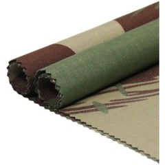 1m*1.5m Rhodesia Brush Camouflage 500D Nylon Fabric Waterproof PU Coated