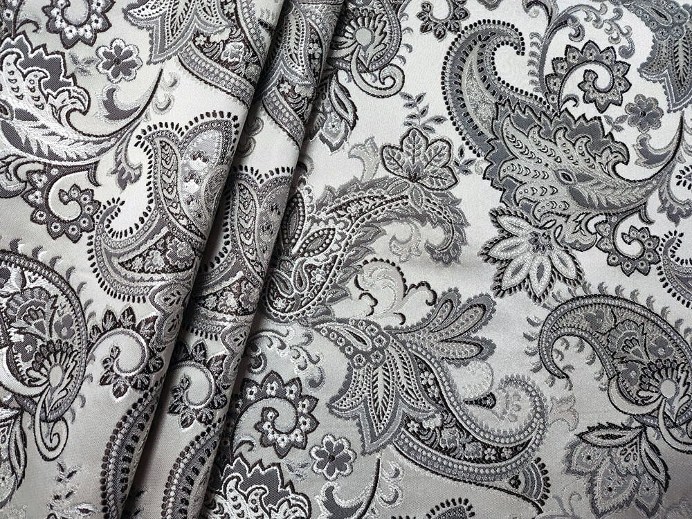 Home Décor Fabric Coordinates – 5 Stunning Patterns in Chocolate/Taupe/Silver