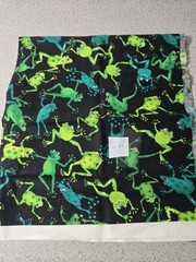 Lot Of 9 Animal Fabric Mix 10.5 Yards Vintage 1992 Cow Horse Cat Chick Lady Bug