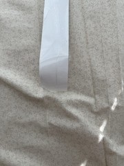 Beige Patterned Cotton Fabric ~ 2 Yard Cut