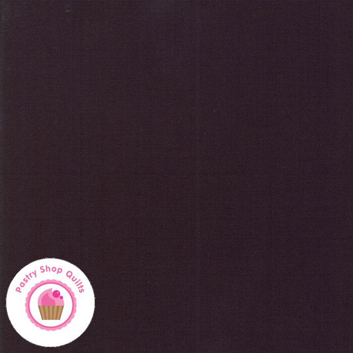 Moda BELLA SOLID 9900 284 Black Brown Charcoal Solid QUILT Fabric MASK MATERIAL