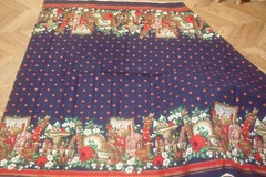 1 of 10 yds Concord Fabric Kesslers CHRISTMAS Double Border Quilt Craft 59″w