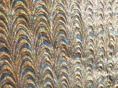 Hunter green & Gold Metallic Fabric By the Yard 45″ Wide