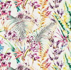 HARLEQUIN CURTAIN FABRIC DESIGN Paradise 3.5 METRES PAPAYA/FLAMINGO/APPLE