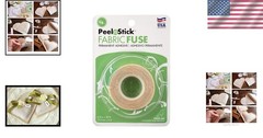 Quick & Easy Fabric Repairs with PeelnStick Double-Sided Adhesive 20 ft Roll