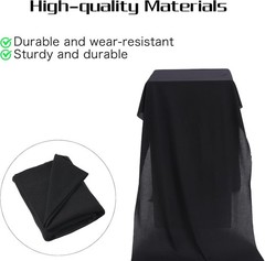 Black Speaker Cloth Stereo Grill Mesh Fabric 67″X20″ Cabinets Speaker Cloth Fabr