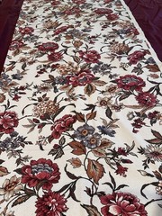 Vintage House N Home Floral Print Fabric 56” X 2.75 Yards