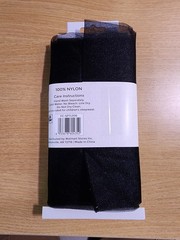 Black Tulle Fabric (3 Yard, Pre-Cut)