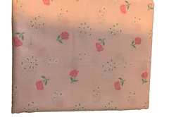Fat Quarter, 18″x 21”, Cotton Fabric, pink flowers