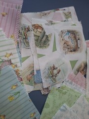 LOT OF 64 – 5″ Pre-cut charm Squares By : Riley Blake Designs
