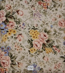 9.5 Yd Quilt Cotton Sewing Fabric Classic Prints By Moda Big Flowers Floral