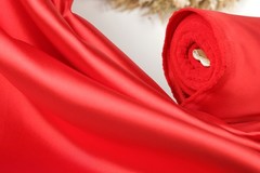 Red Mikado Satin 58/60″ Wide Fabric By the Yard 190