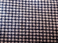 Fabric Brown & Black Squares On One Side – Light Brown On The Other – 36″ x 42″