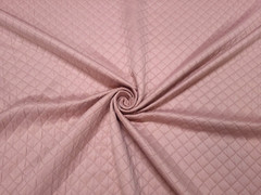 Covington MILO BLUSH Pink Diamond Quilted Designer Drapery Uph Fabric