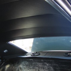 88″x 60″ Headliner Fabrics Black Material Cars Upholstery 1/8″ Foam Backing DIY