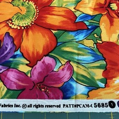 Paradise Collection Bright Colorful Flowers Lily Poppy Patricia Campbell 1.5 Y