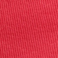 Red Cotton Blend Double Knit Interlock Fabric 60×144″ 2016 Deadstock 4 Yards