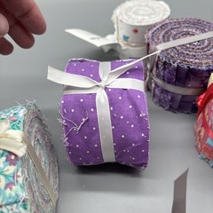 Lot Of 10 X 2.5” Jelly Roll Assorted Colors