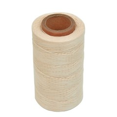Waxed Thread 284 Yards 150D 0.8MM Leather Sewing 0.8 millimeters, Off-White