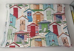 Richloom Solarium Beach Huts Cabana Fabric 4.5 Yards Lx54″W Polyester Waterproof