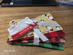 Singer Holiday Gnome (1) 5 Piece Set And (1) 4 Piece Set