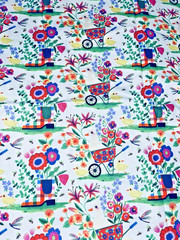 Rain Boots CP 75977 by Shannon Show for Springs Gardening Theme 26″x12″
