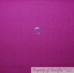 BonEful Fabric Cotton Quilt Bright Fuchsia Pink Purple Tonal Stripe Summer SCRAP