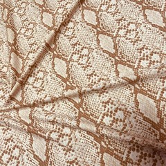 Animal Print Snake Fashion Design Spandex Fabric 60″wide by Yard for Swimwear