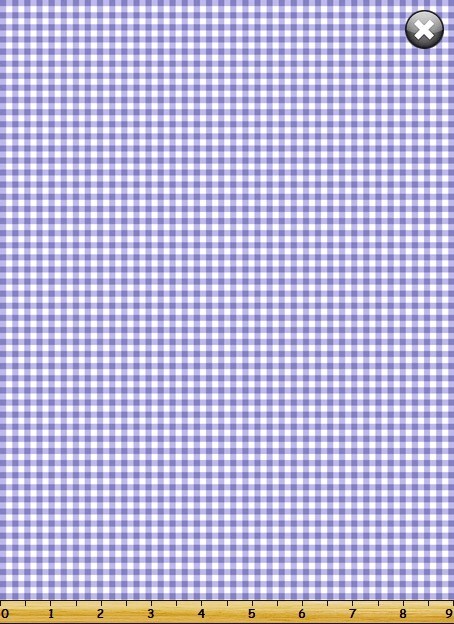 Susybee Lilac Small Gingham Check Quilt Fabric sold by 1/2 Yard #SB20268-620