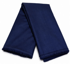 Midnight Blue Dupioni Faux Silk Fabric, Sewing & Upholstery fabric by the yard