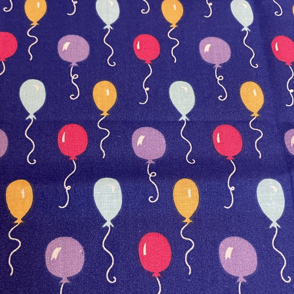 Balloons Fat Quarter 18”x21” Cotton