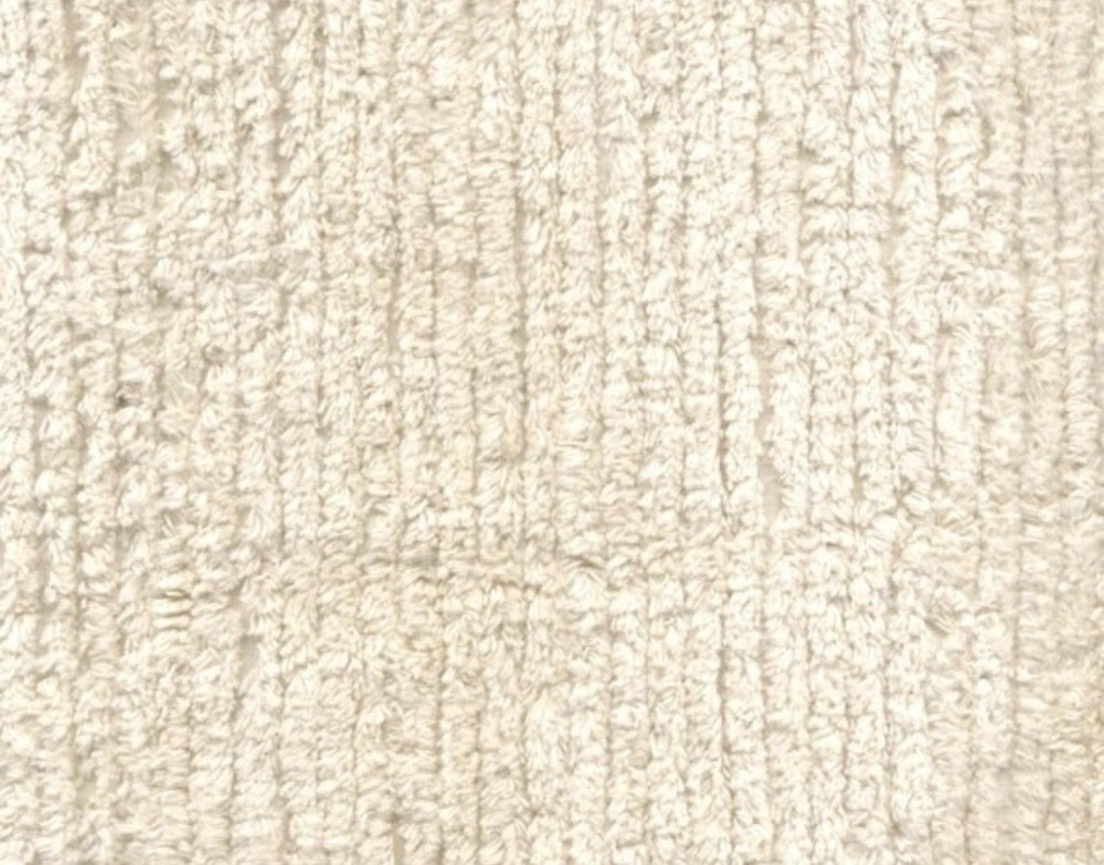 1/2 Yard Terry CHENILLE 100% COTTON FABRIC Natural Cream SOLD by the HALF YARD