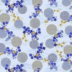 Timeless Treasures Moonlight Lotus Jelly Roll 2.5″ Strip precut Cotton Fabric