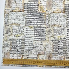 Vintage newspaper girl oil painting girl Cotton Fabric Sew Clothes Dress Fabric
