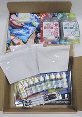Muse Kits Tie-Dying Kit April 2023 Monthly Art Kit Tulip Jacquard Fabric Dye