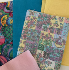Easter Fabric, Lot of 10 Different Fabrics, sizes vary, (cotton/cotton blnd) GR8