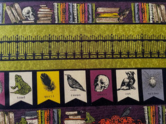 1 1/2 Yards Echo Park Paper Halloween 2013 Harry Potter Style Cotton Fabric