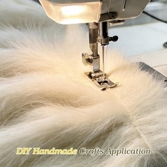 Fluffy White Faux Fur Fabric 1 Yard | 36″x60″ Shaggy Material for DIY Pet Beds,