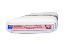 Pellon 931TD Fabric Interfacing, White 20″ x 10 Yards by the Bolt