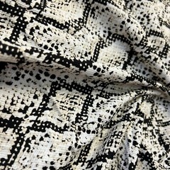 4-Way Stretch Animal Print Snake Spandex Fabric 60″wide by the Yard for Swimwear